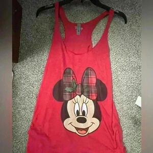 Minnie Mouse Christmas tank top